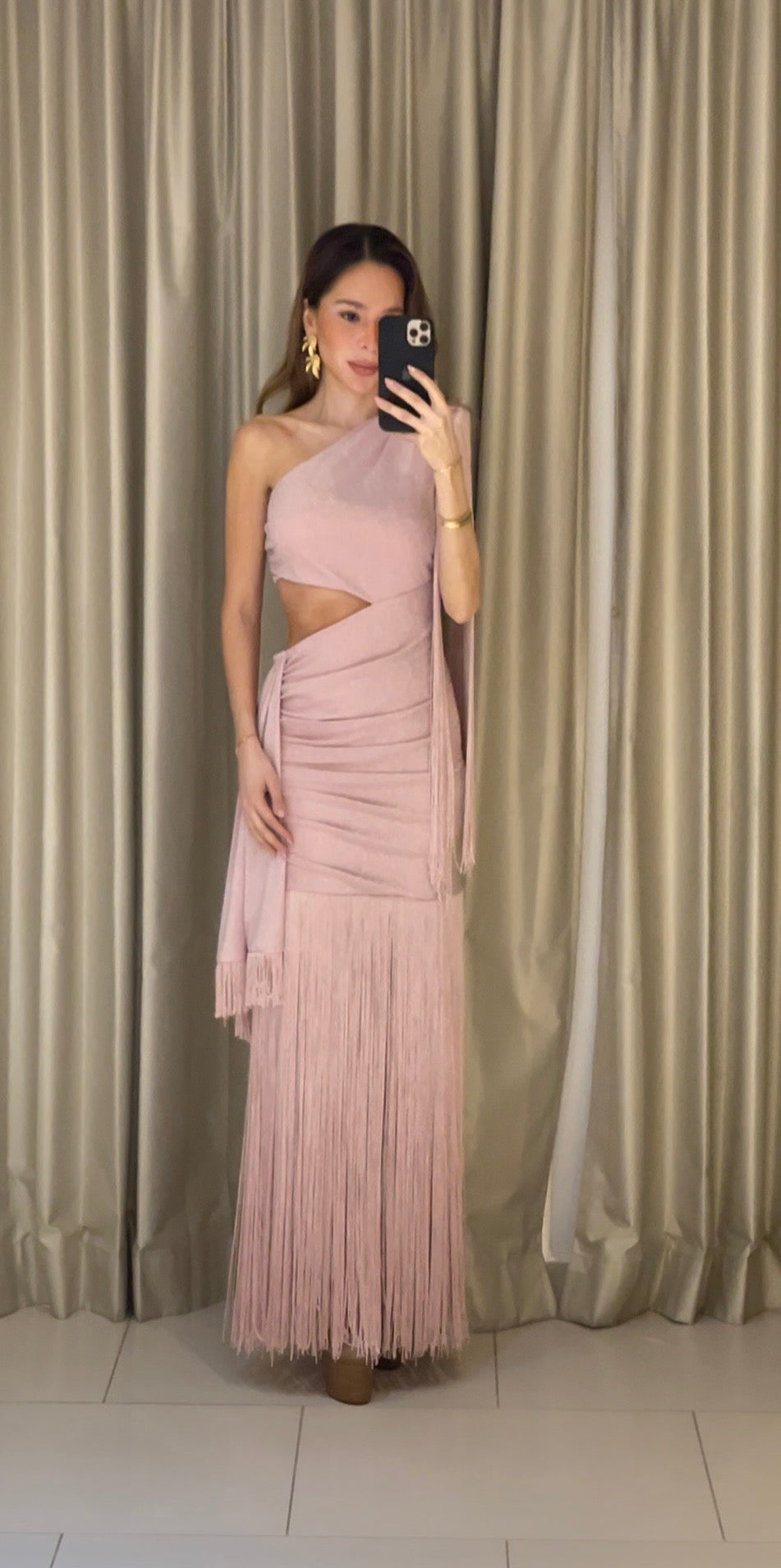 PINK MAXI DRESS