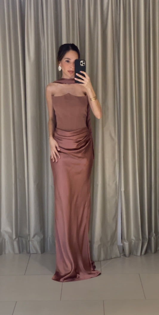 MAUVE DRESS