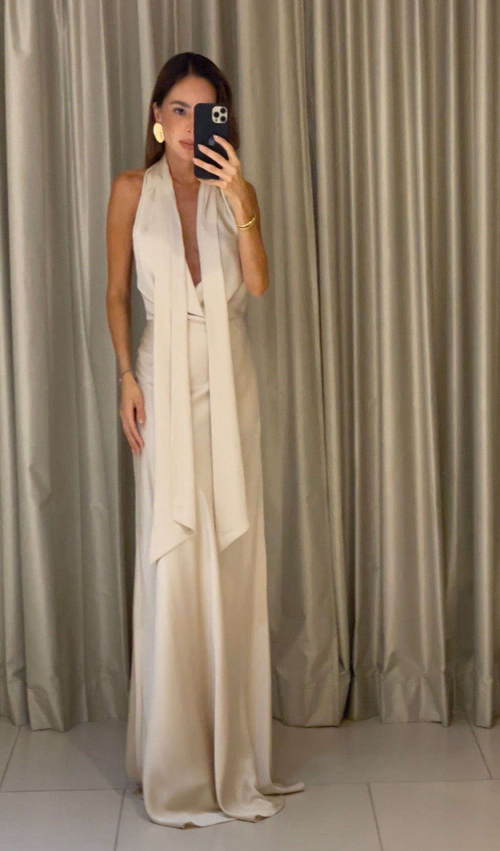 SATIN MAXI