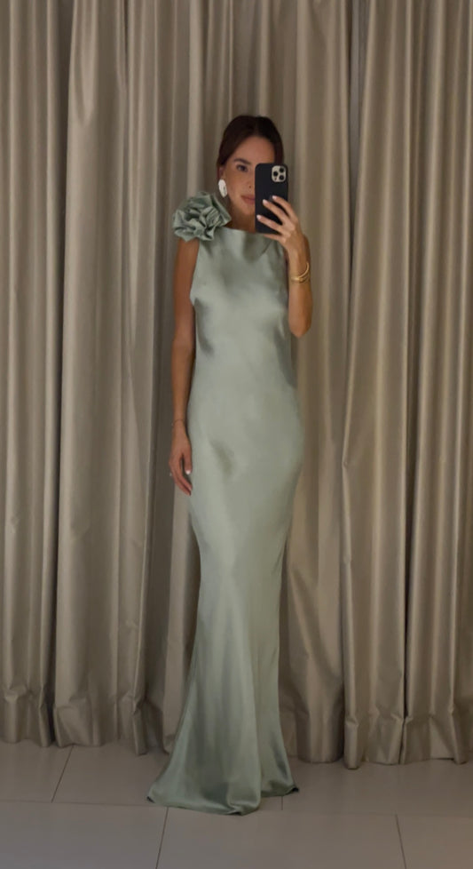 FLORES 3D SATIN