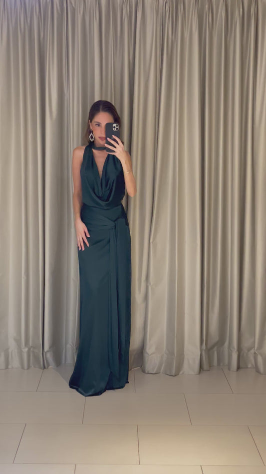 VENECIA DRESS SATIN