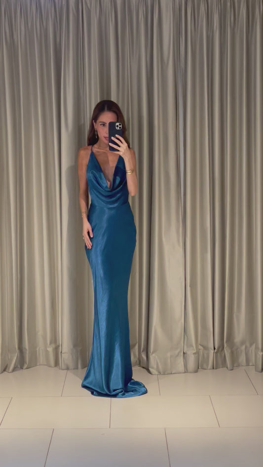 BELLE MAXI SATIN
