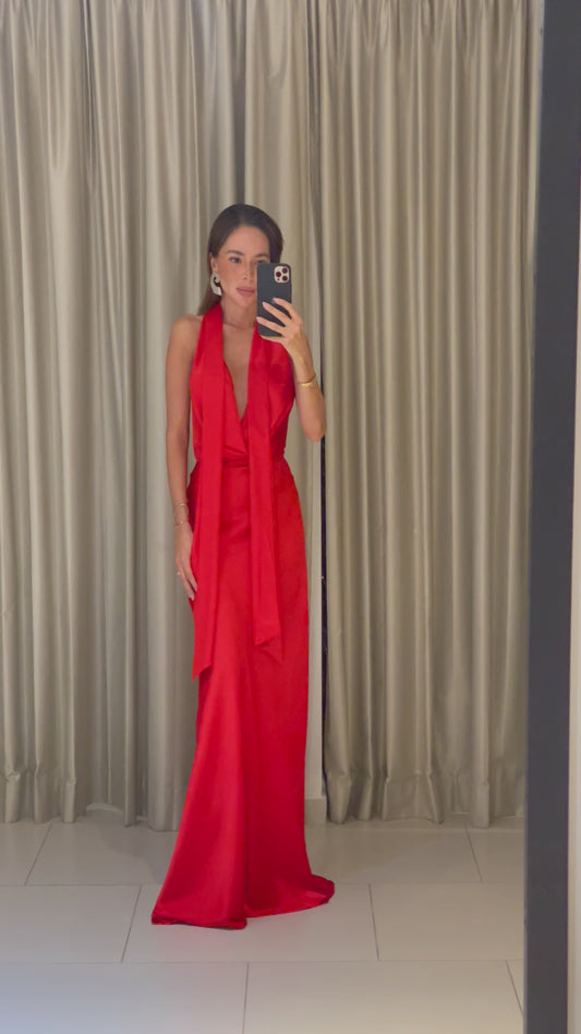 JULIETA SATIN MAXI