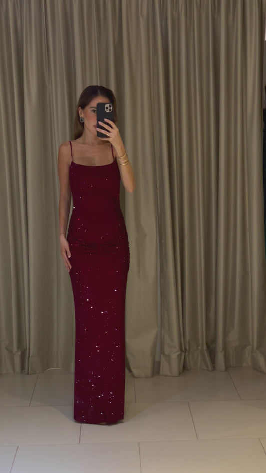 CRISTAL BURGUNDY